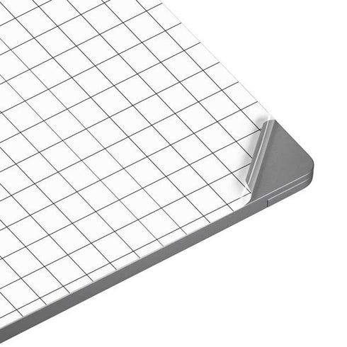 White Grid Universal Laptop 11in (8.8 x 6.2in) Skin